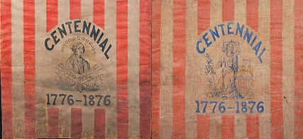 George Washington & Lady Columbia Centennial Celebration: 1876